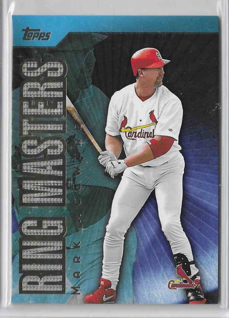 2002 Topps Ring Masters RM-2 Mark McGwire